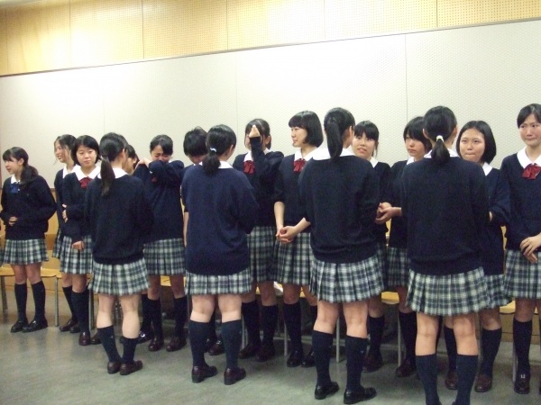 学びblog 女子バレーボール部引退式を行いました 湘南学園中学校高等学校