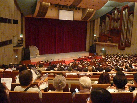 校長通信 » 第949回 Ｎコン2014ライブ～全国の優秀なコーラスを視聴！ | 湘南学園中学校高等学校