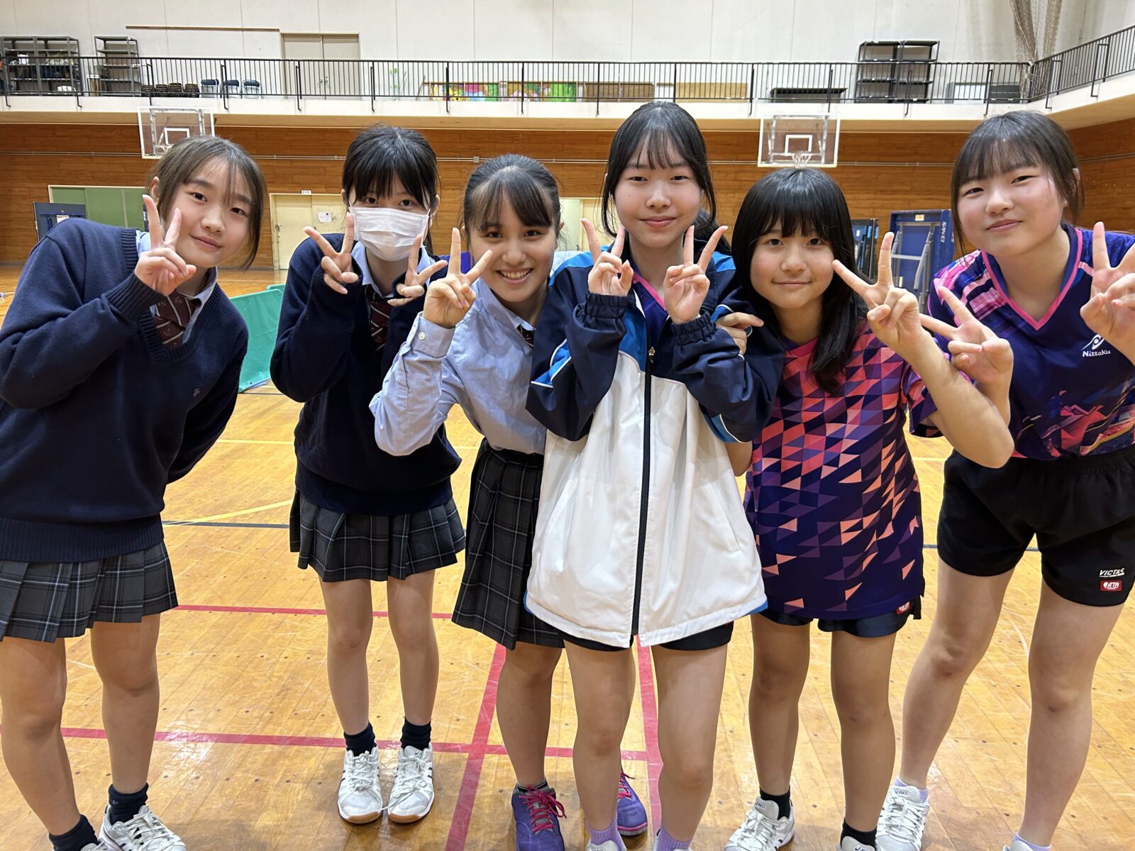 中学女子卓球部　湘南ブロック大会団体戦でベスト8入賞！