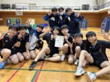 中学男子卓球部　湘南ブロック大会団体戦で準優勝！県大会進出！