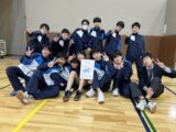 中学男子卓球部　県私学大会団体の部で準優勝！！